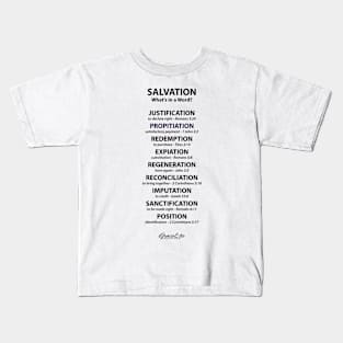 Salvation - What's in a Word? Kids T-Shirt